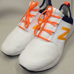 New Balance Fresh Foam Cruzv1 Reissue MCRZRWO1 White/Orange/Yellow Men's Size 10